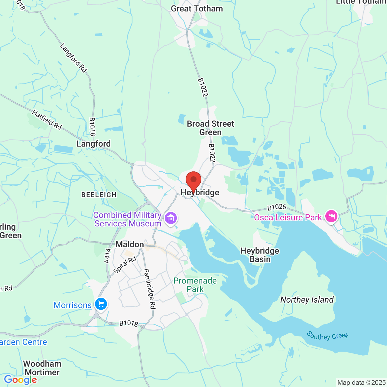 Map displaying vacancy location